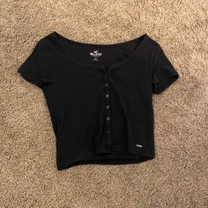 Black hollister shirt